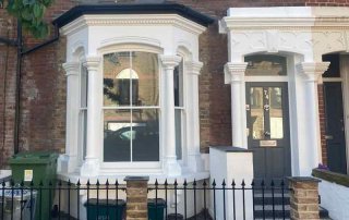 New bath stone bay window London