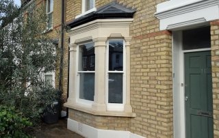 Render removal and new bay window project London