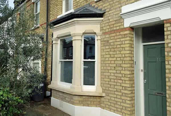 Bay window and render removal London