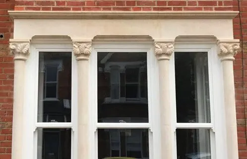 Bay window restoration example