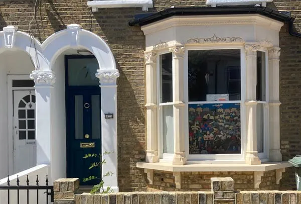 A bay window restoration by London Stonemasonry