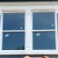 Stone window surround London terraced house